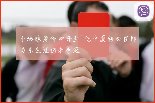小蜘蛛身价回升至1亿今夏转会在即马竞生涯仍未夺冠